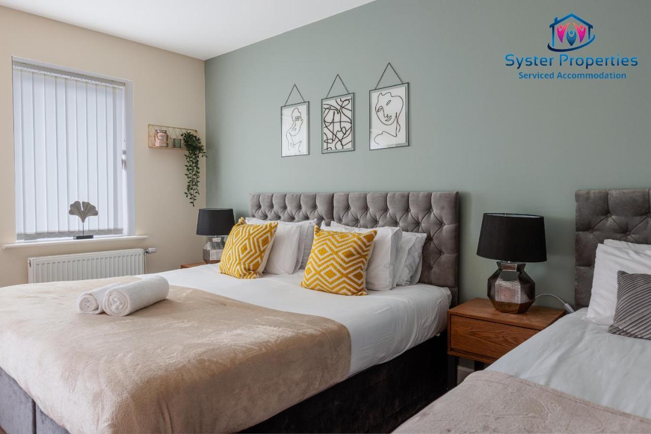 Syster Properties Serviced Accommodation Leicester 5 Bedroom House Glen View Экстерьер фото