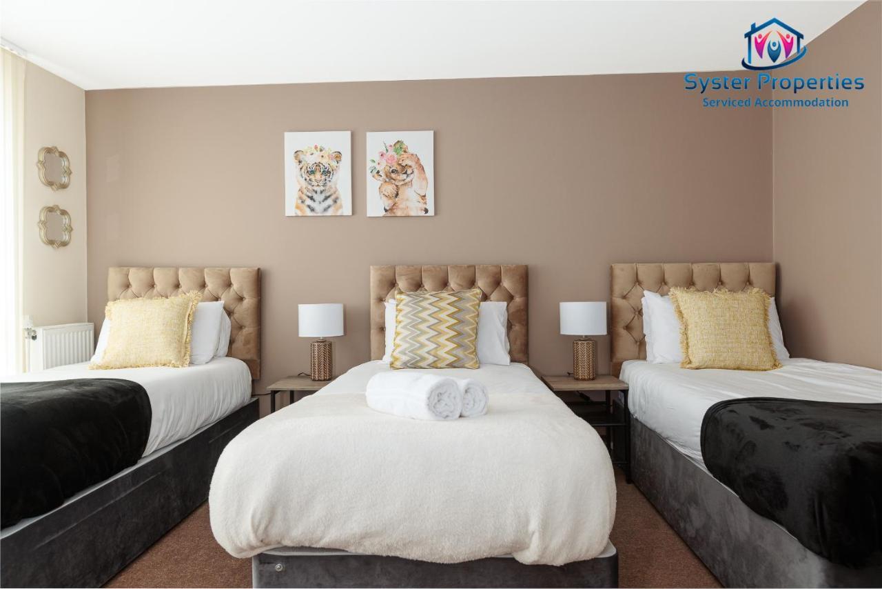 Syster Properties Serviced Accommodation Leicester 5 Bedroom House Glen View Экстерьер фото