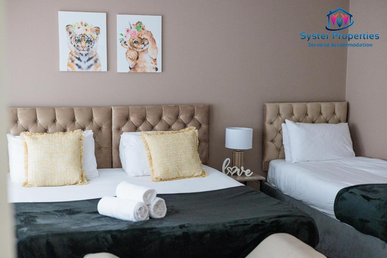 Syster Properties Serviced Accommodation Leicester 5 Bedroom House Glen View Экстерьер фото