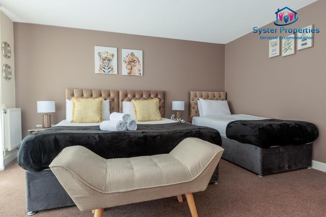 Syster Properties Serviced Accommodation Leicester 5 Bedroom House Glen View Экстерьер фото