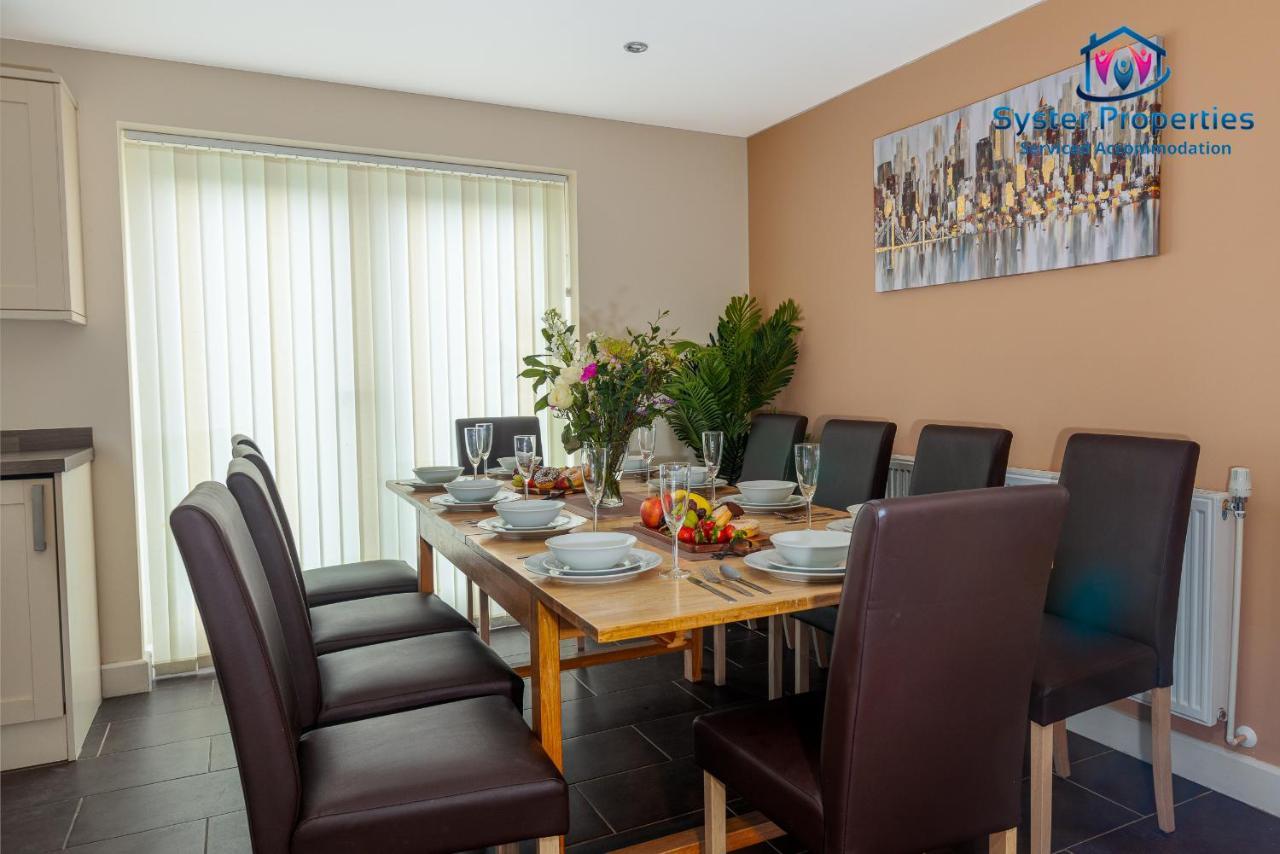 Syster Properties Serviced Accommodation Leicester 5 Bedroom House Glen View Экстерьер фото